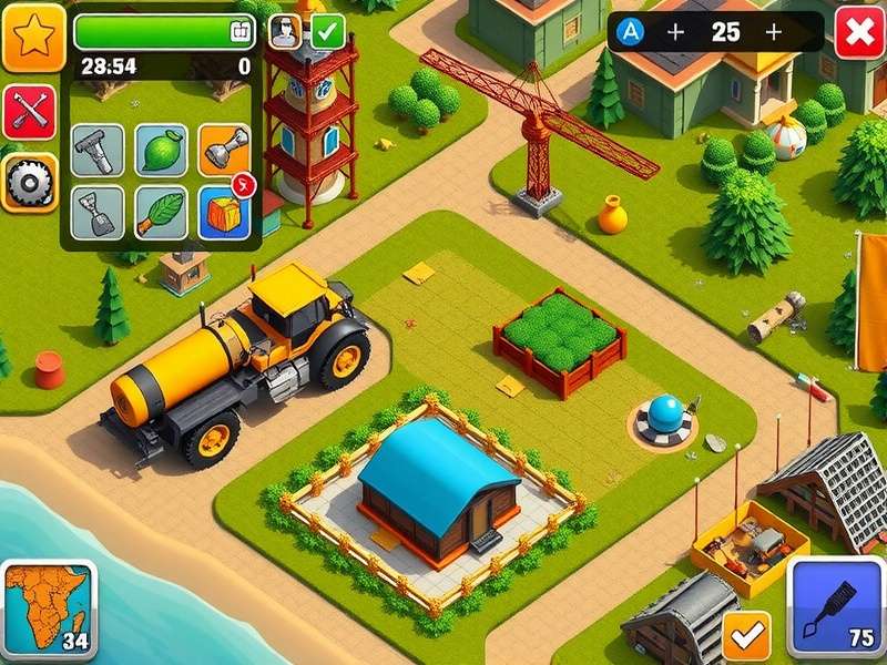 Indian Construction King resource management interface